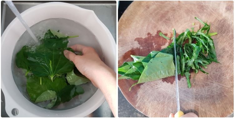 trứng rán lá lốt 1