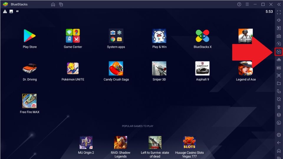 Giả lập BlueStacks