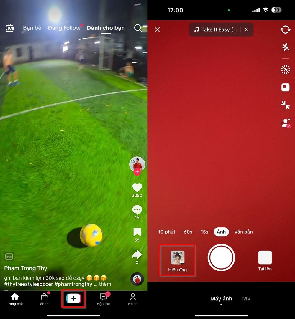 Cách sử dụng hiệu ứng mở rộng ảnh AI trên TikTok 1