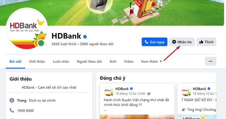 Tổng đài HDBank 7