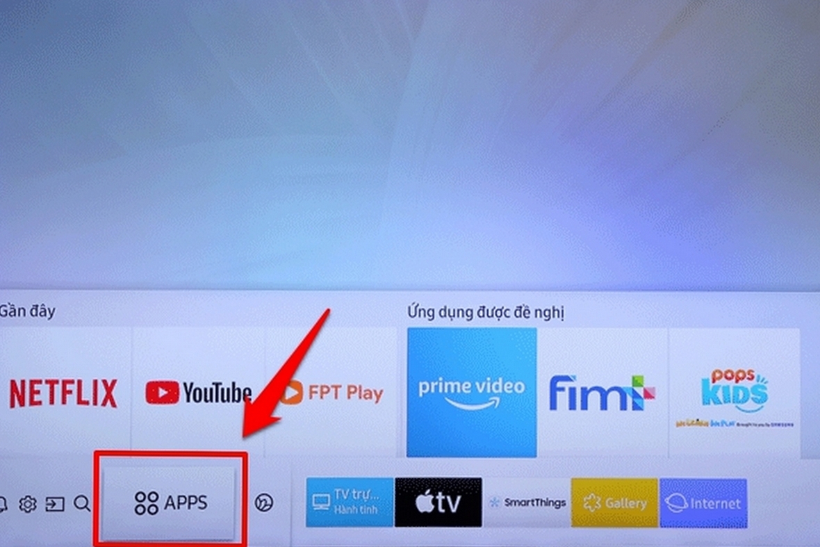 xóa ứng dụng trên tivi Samsung - hình 3