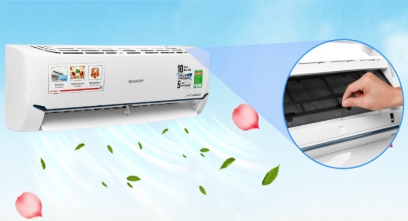 Máy lạnh Sharp Inverter 1.5 HP AH-X12XEW hình 4