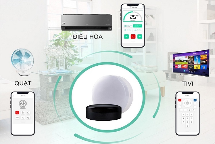 Điều khiển điều hoà Panasonic qua bộ điều khiển trung tâm Smarthome