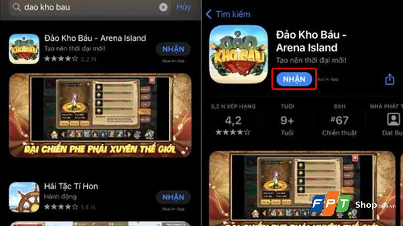 Game Đảo Kho Báu - hình 14