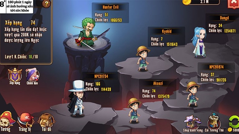 Game Đảo Kho Báu - hình 7