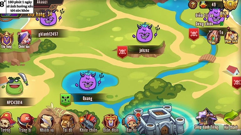 Game Đảo Kho Báu - hình 8