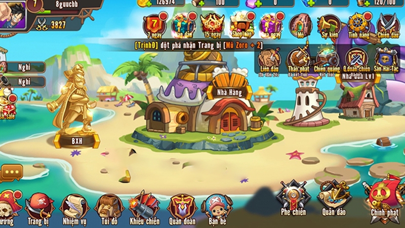 Game Đảo Kho Báu - hình 10