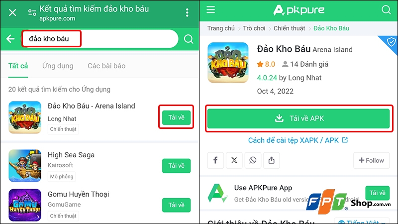 Game Đảo Kho Báu - hình 11