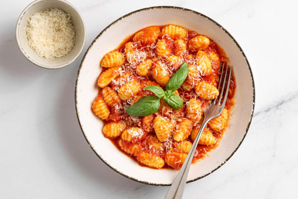 Gnocchi khoai tây sốt cà chua