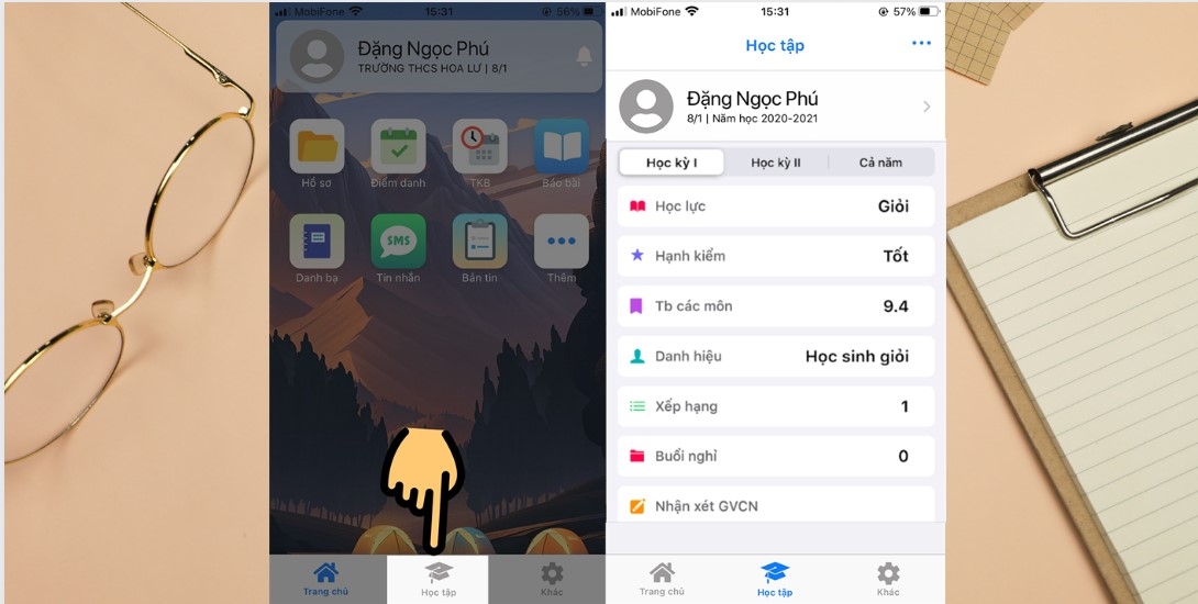 edu one tra điểm 7