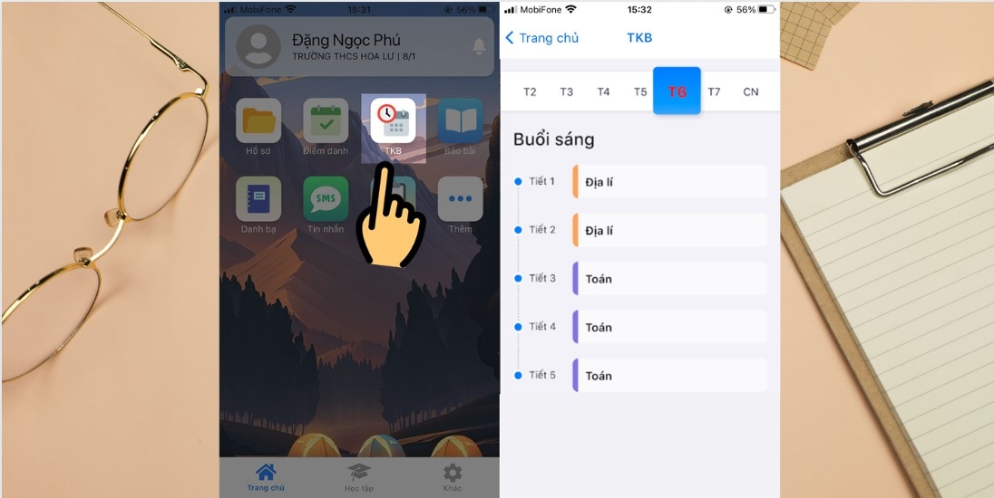 edu one tra điểm 8