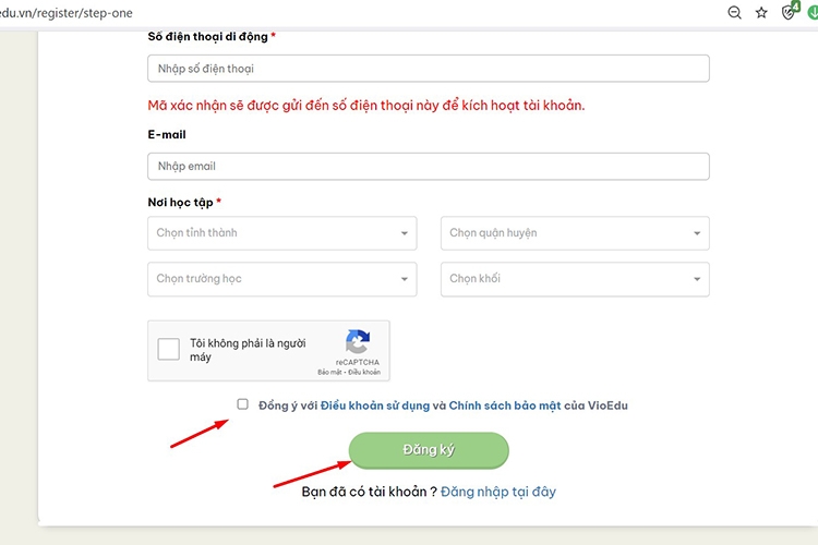 Hướng dẫn cách tải VioEdu 14