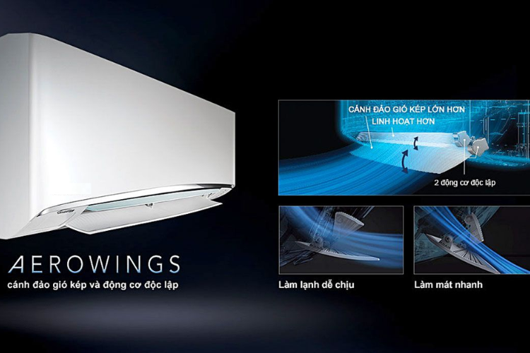 Tìm hiểu về cánh đảo gió AEROWINGS thế hệ mới trang bị trên máy lạnh Panasonic - hình 3