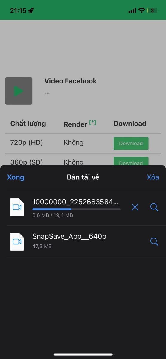 Tải video Facebook về iPhone không cần ứng dụng (4)