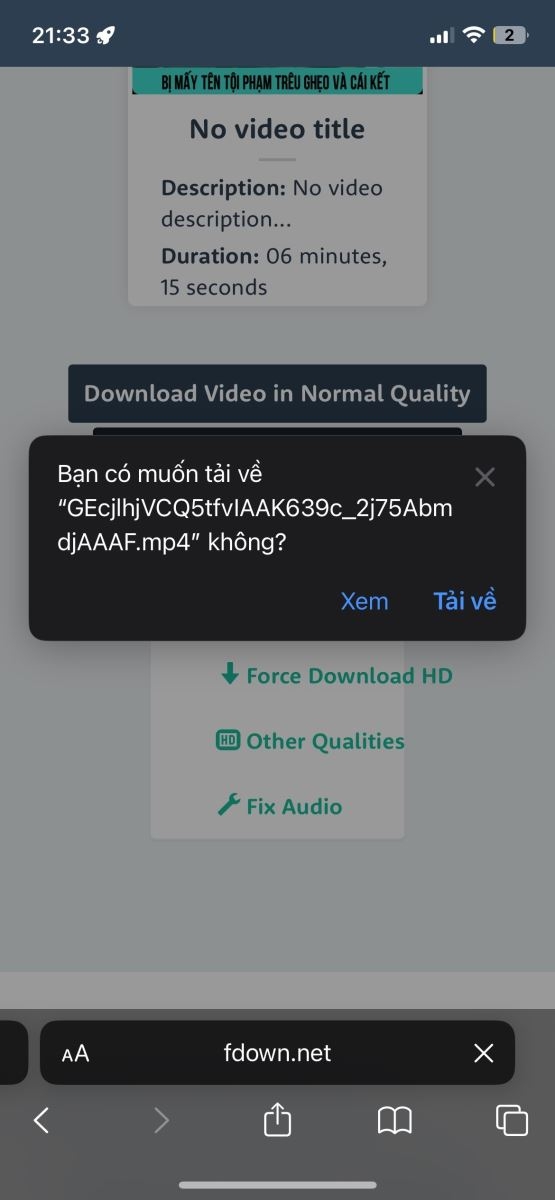 Tải video Facebook về iPhone không cần ứng dụng (7)
