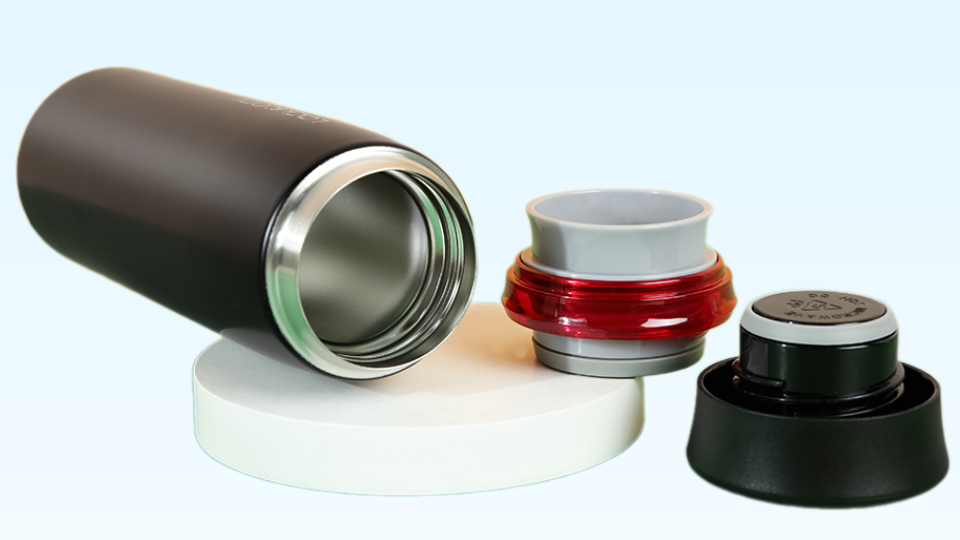 Bình giữ nhiệt 450 ml inox Lock&Lock LHC4131BKR