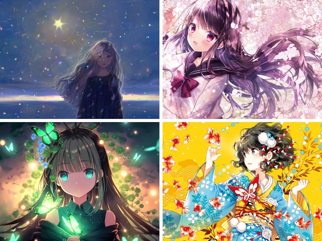 Hình nền iPad 4K anime 3
