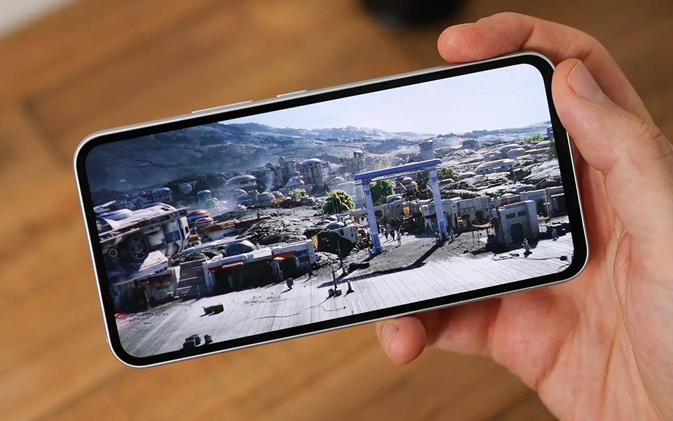 Galaxy A54 sở hữu thiết kế màn hình vô cực Infinity-O
