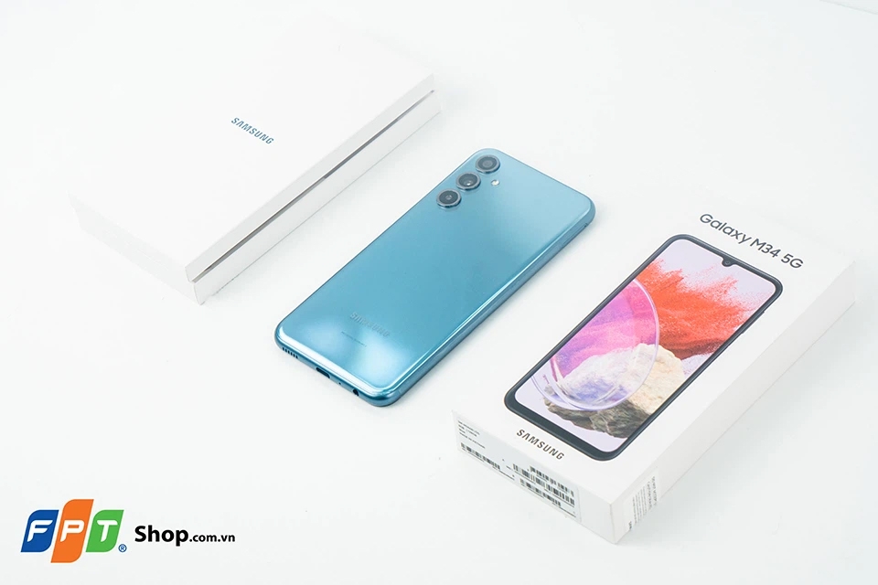 Galaxy M34 có thiết kế trẻ trung