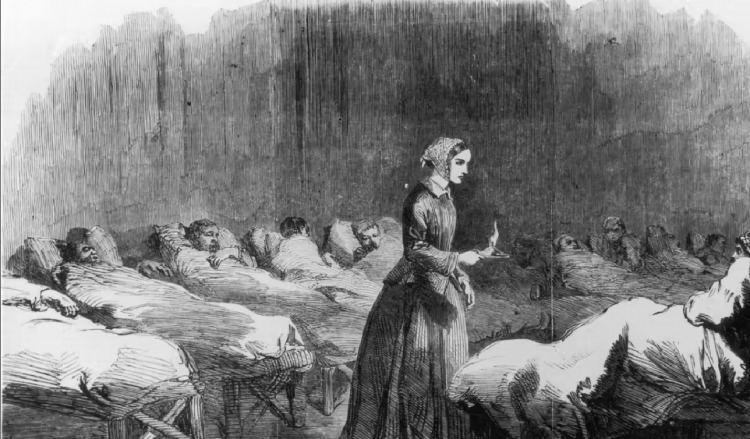 Bà Florence Nightingale - nữ điều dưỡng viên đầu tiên ở thế kỷ 19