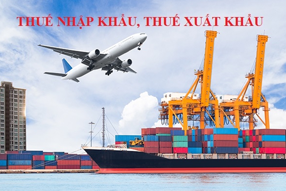 Thuế xuất nhập khẩu.