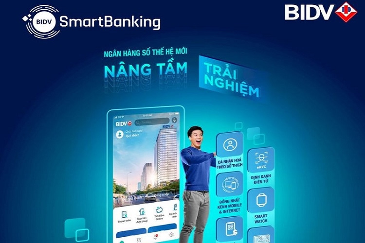 SmartBanking BIDV - Ngân hàng số thế hệ mới