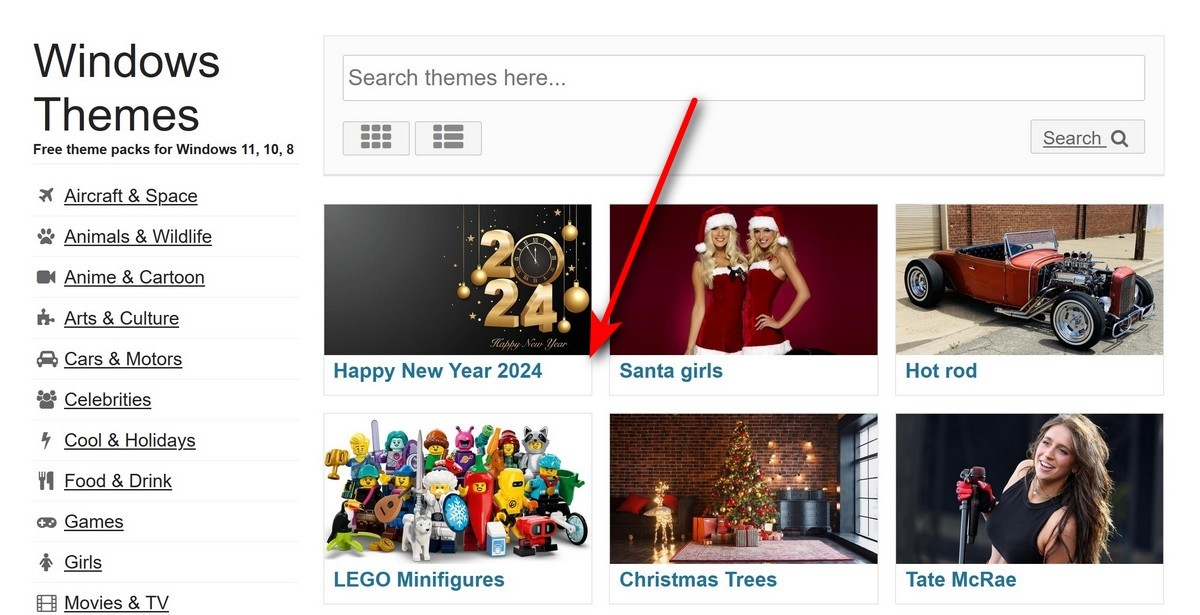cách cài theme tết dương lịch 2024 cho laptop 0cách cài theme tết dương lịch 2024 cho laptop - hình 1