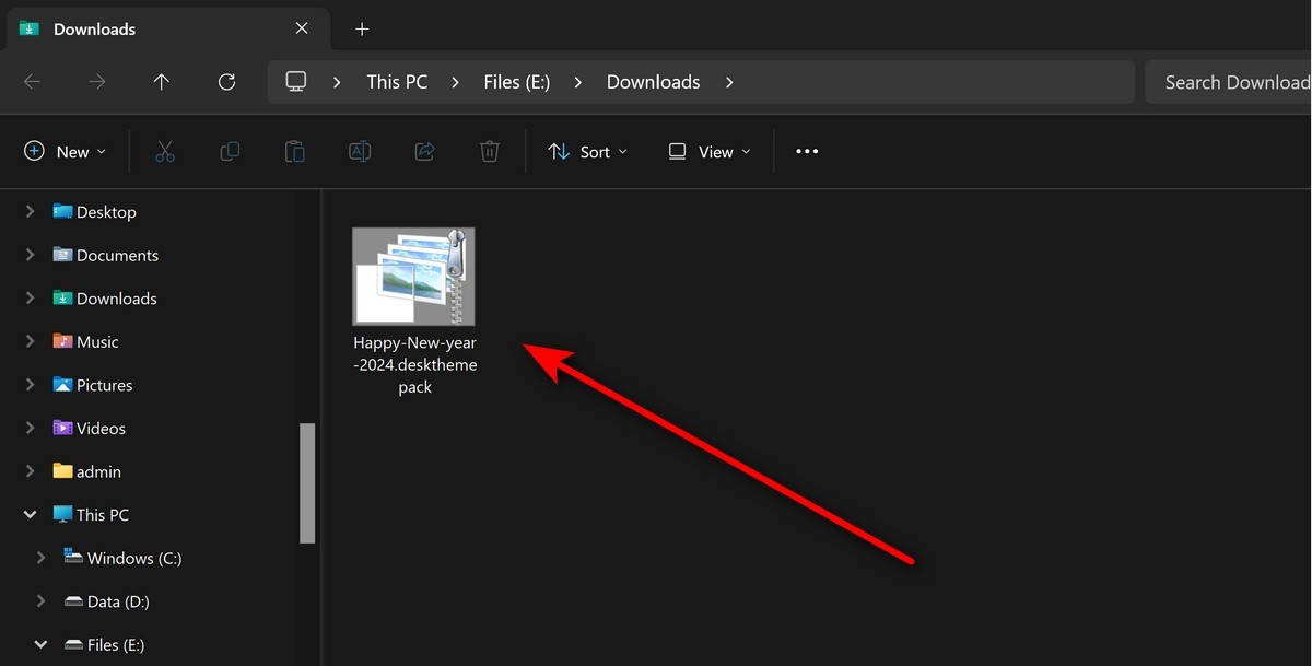 cách cài theme tết dương lịch 2024 cho laptop 0cách cài theme tết dương lịch 2024 cho laptop - hình 4