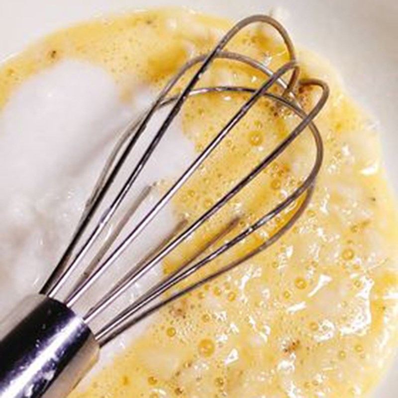 làm hỗn hợp chuối món Bánh chuối yến mạch phô mai