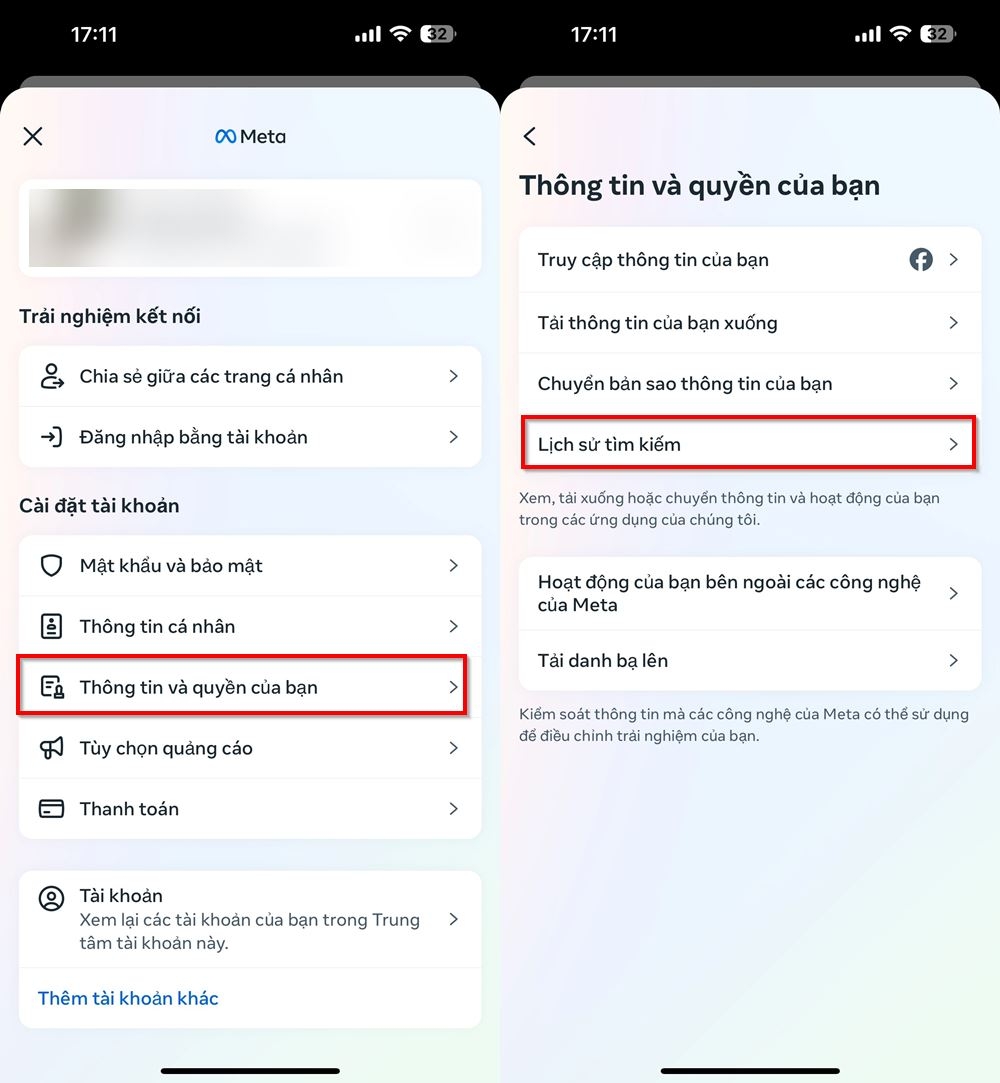 Cách tự động xóa lịch sử tìm kiếm trên Instagram 3