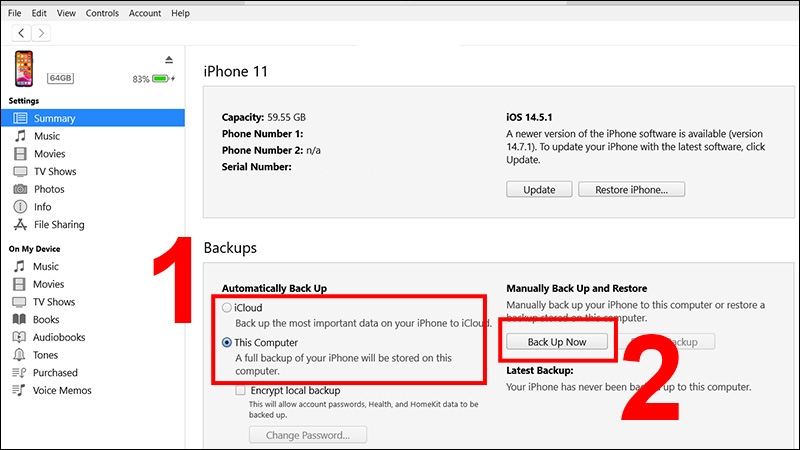 iPhone bị vô hiệu hóa 4