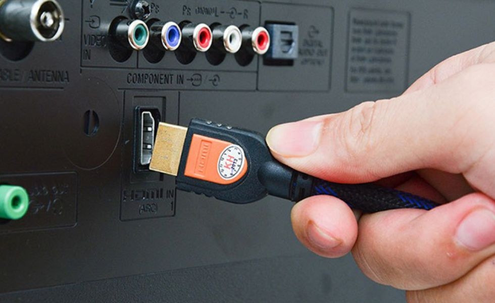 tivi bị nháy do nguồn điện hoặc đầu nối