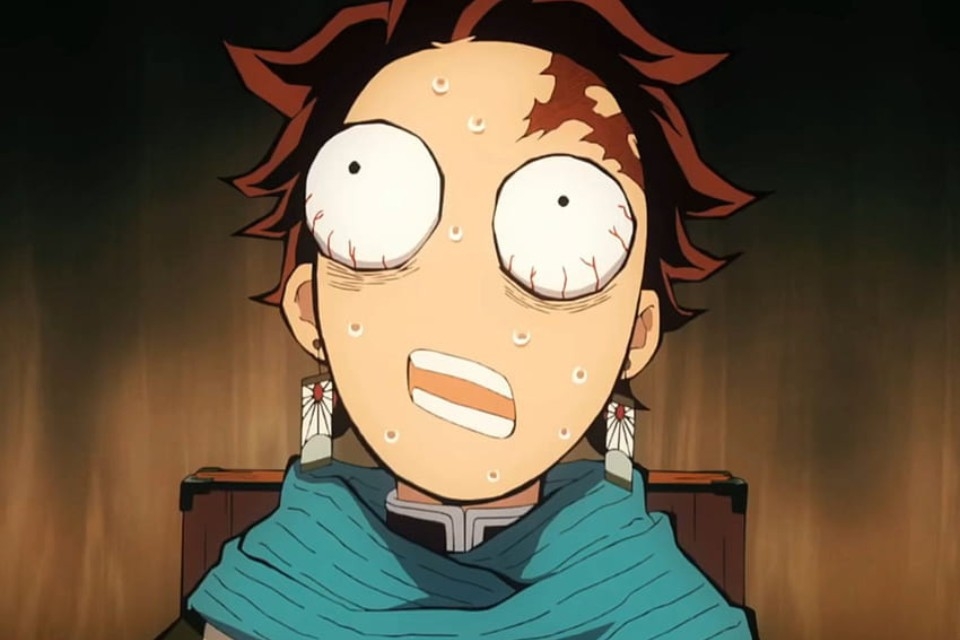 Anime meme face hốt hoảng.