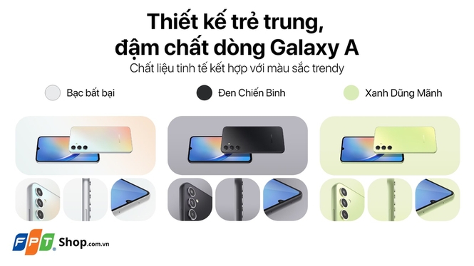 Thiết kế nổi bật của Samsung Galaxy A34 5G