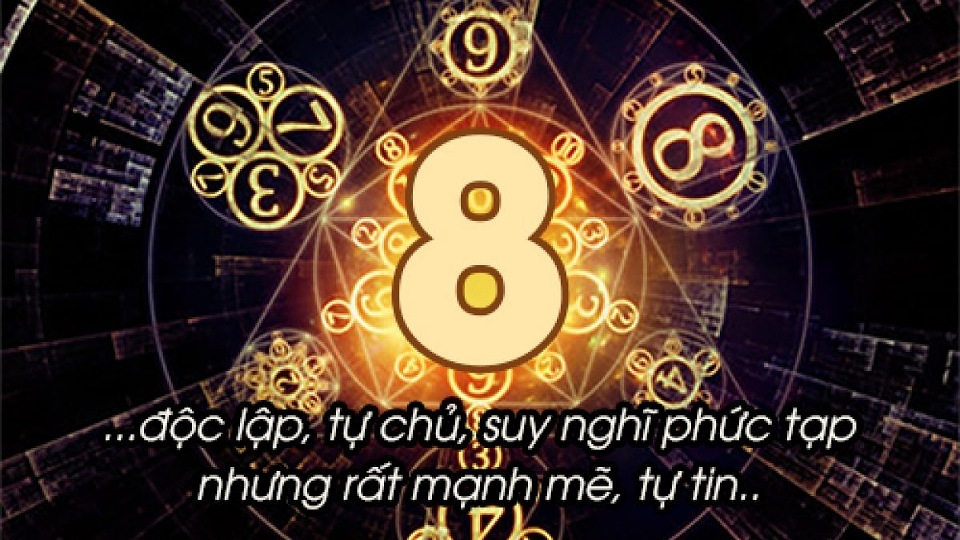 Thần số học 8 trong chỉ số thái độ