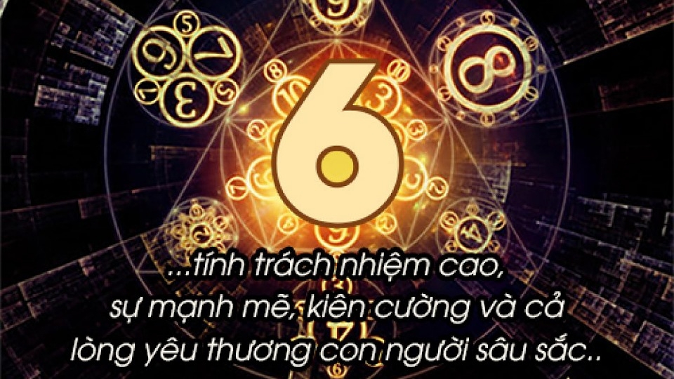 Thần số học số 6 trong chỉ số đường đời