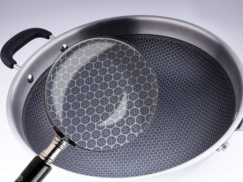 Chảo chống dính tổ ong là chảo gì?