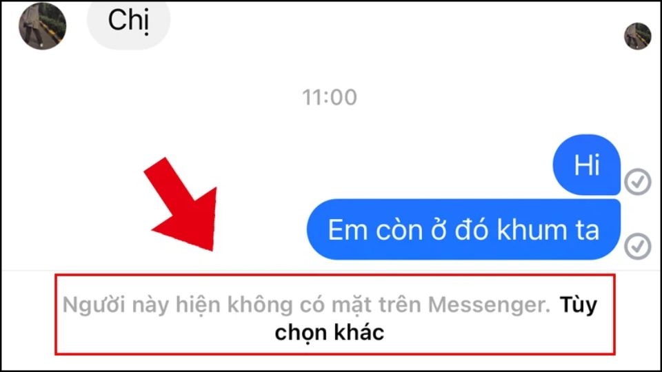 Bạn hiện không liên lạc được với người này trên messenger là tình trạng mà nhiều người gặp phải 