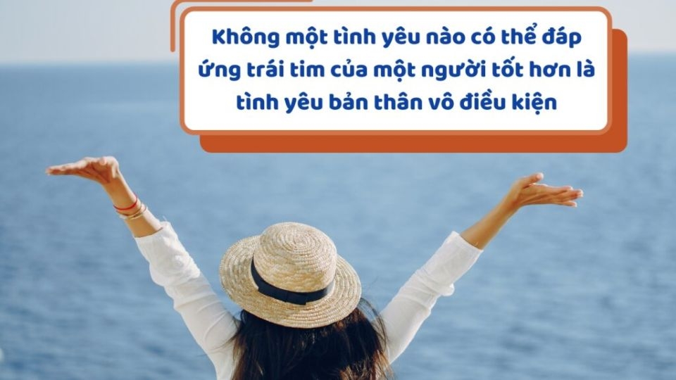 Tình yêu thương giành cho chủ yếu bản thân là tình thương yêu vững chắc và kiên cố, thuỷ cộng đồng nhất 