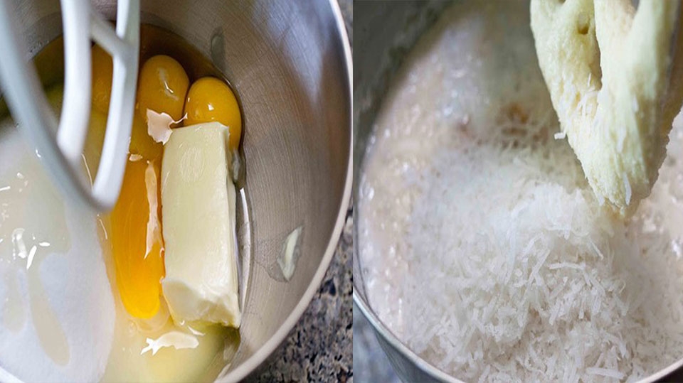 Làm bánh Butter Mochi bằng nồi cơm điện