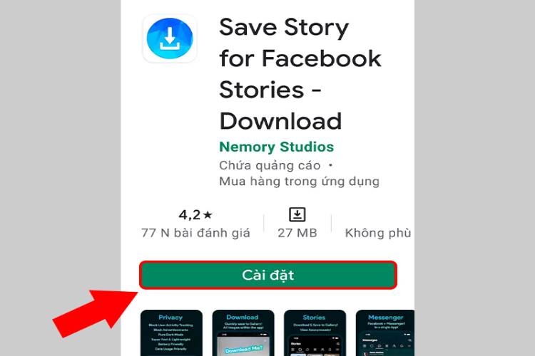 Hướng dẫn cách xem story trên Facebook mà người khác không biết trên điện thoại Hình 1