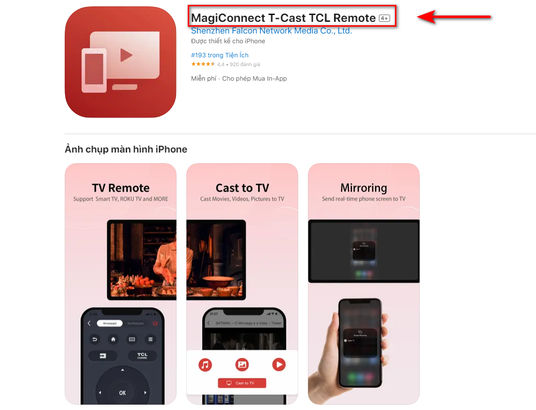 cách kết nối điện thoại iphone với tivi 10