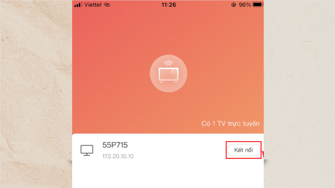 cách kết nối điện thoại iphone với tivi 13