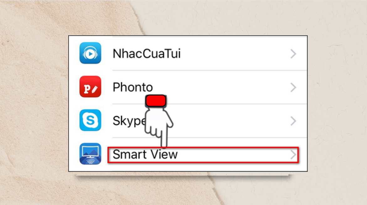 cách kết nối điện thoại iphone với tivi 3