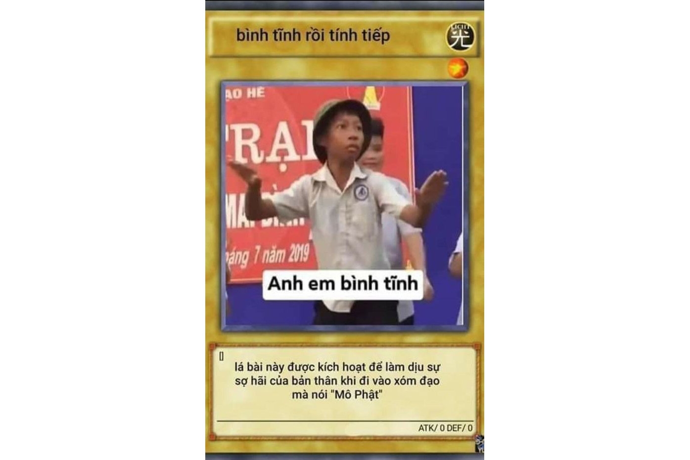 Lá bài meme - hình 1