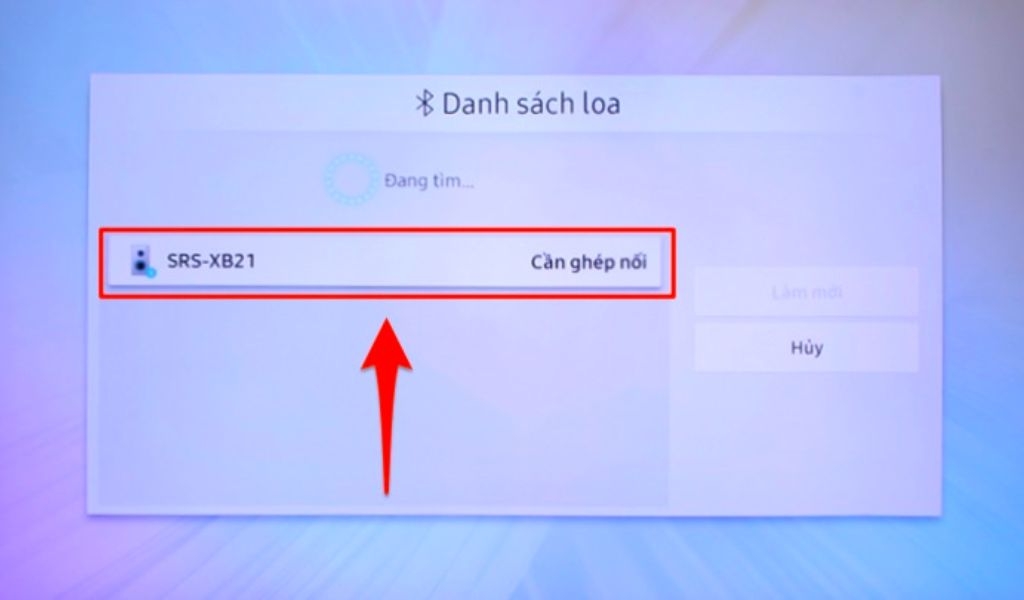 Hướng dẫn kết nối bluetooth với tivi Samsung và lưu ý một số lỗi thường gặp 6