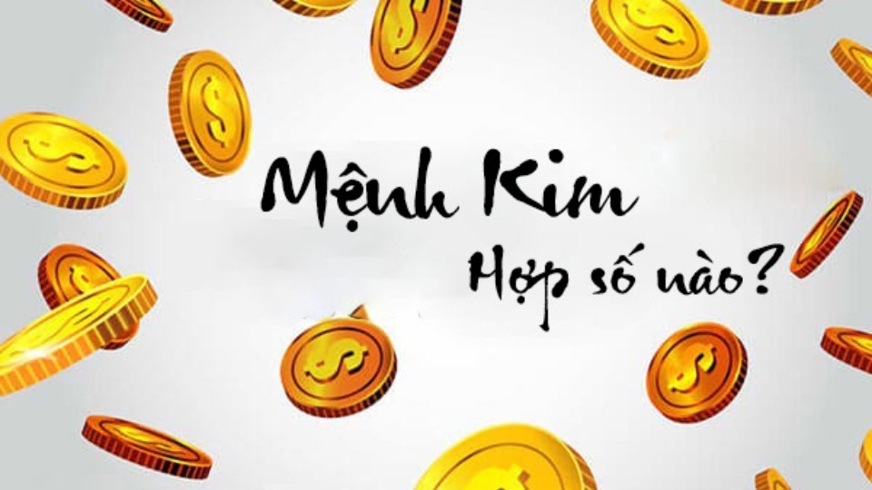 Con số hợp với mệnh Kim.