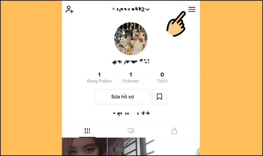 Click theo dấu bàn tay