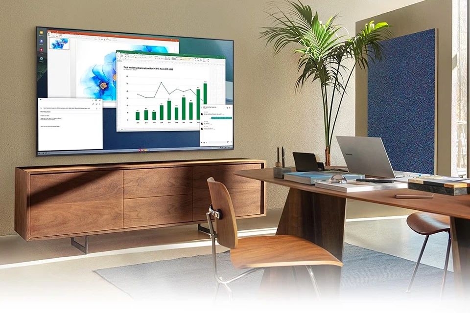 Smart Tivi Samsung Crystal UHD 4K 55 inch UA55AU7002