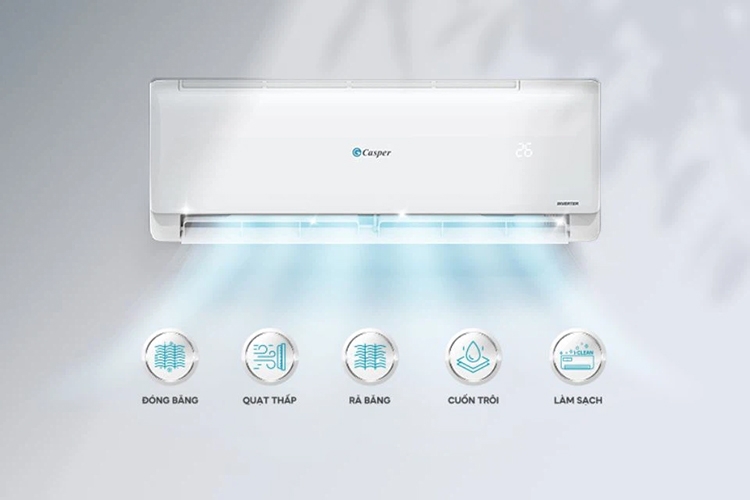 Máy lạnh Casper Inverter 1.5 HP GC-12IS35 - 1